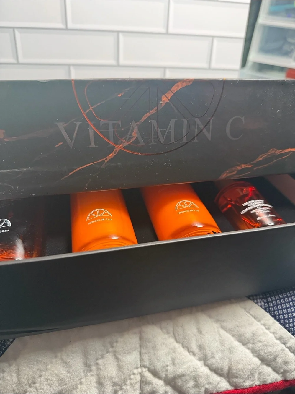 Vitamin C Kids Skin Care Set - Orange